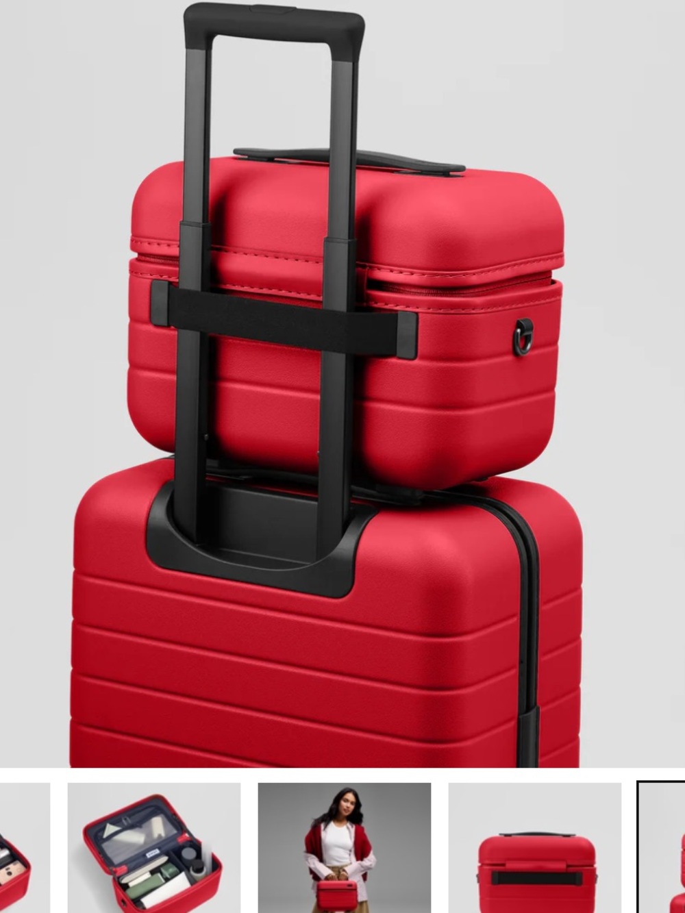 AWAY Red Travel Tech Case - Picture 4 of 9